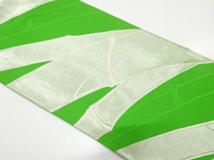 竹模様織り出し　袋帯